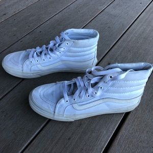 Vans White High Tops